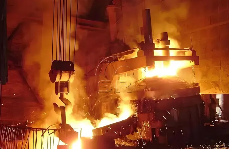 Fabricación de acero con horno de arco eléctrico