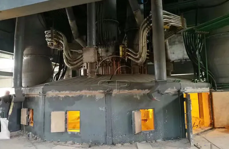 fábrica de horno de arco sumergido