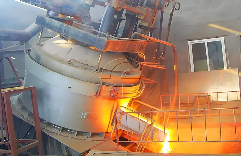 mini horno de arco eléctrico dc