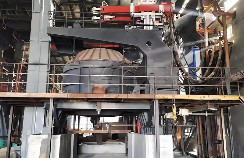 Horno de arco CC