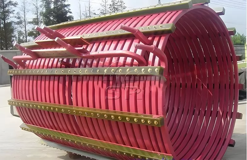 bobina de horno de fusión por inducción