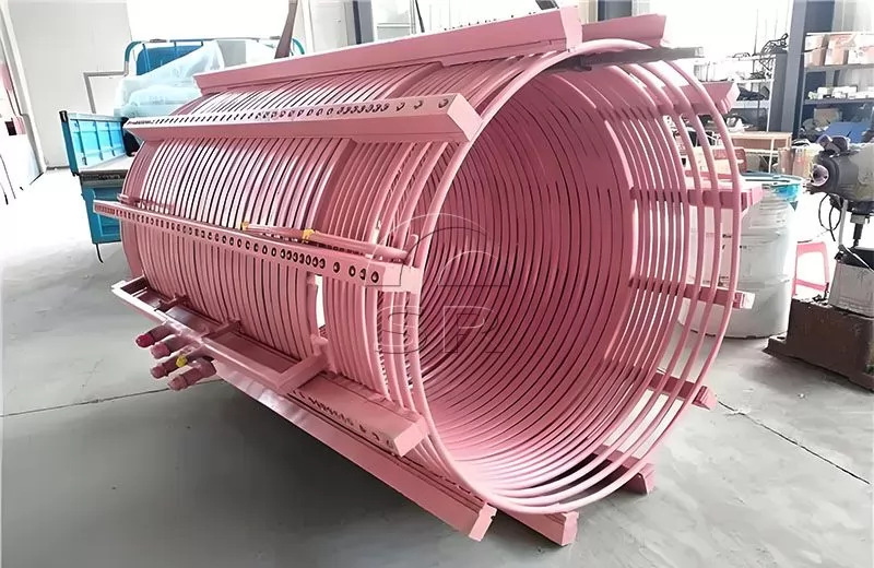 aislamiento de bobina de horno de inducción