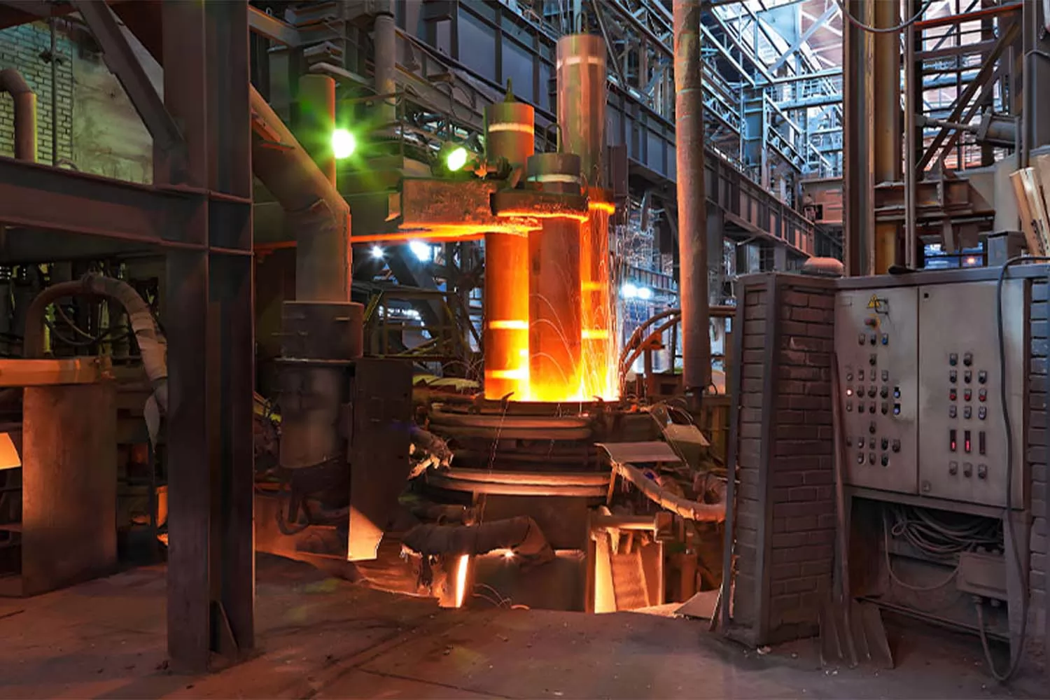 Proyecto de horno de arco eléctrico de 50 toneladas en China