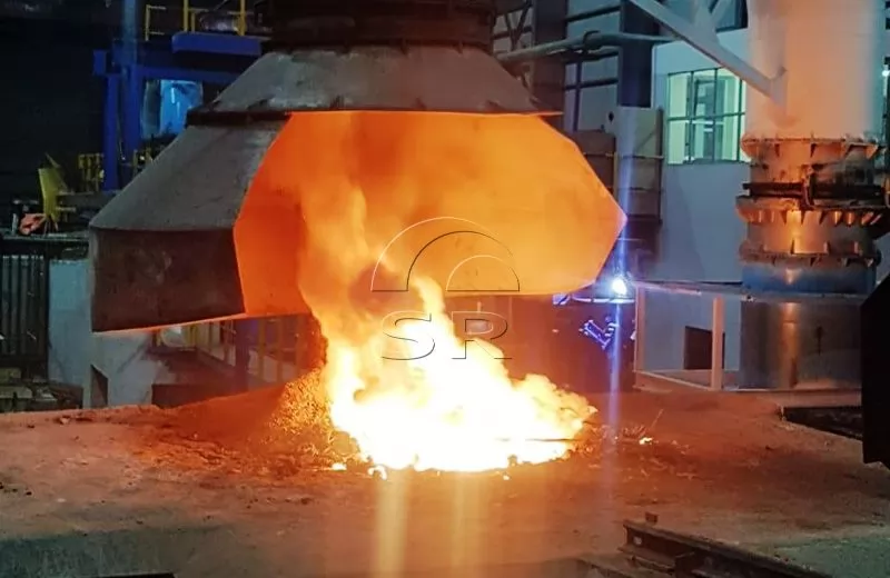 Horno de inducción de media frecuencia