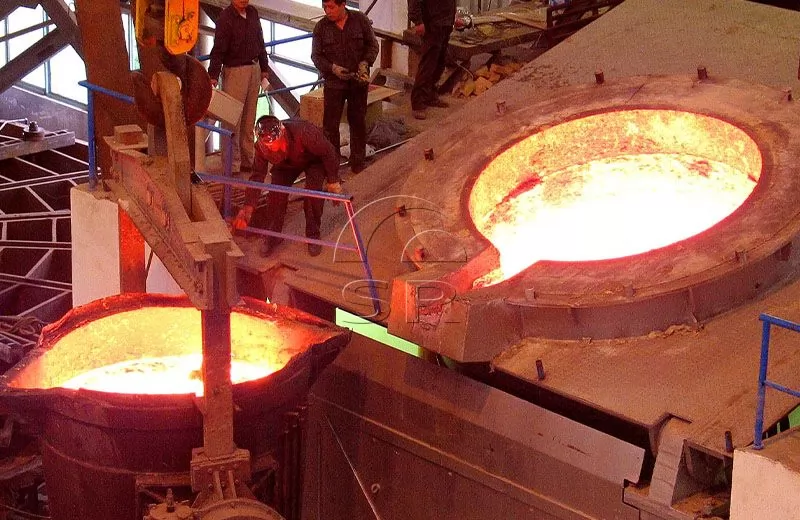 horno de inducción sin núcleo