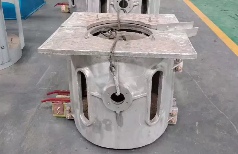 Horno de fusión de aluminio de media frecuencia